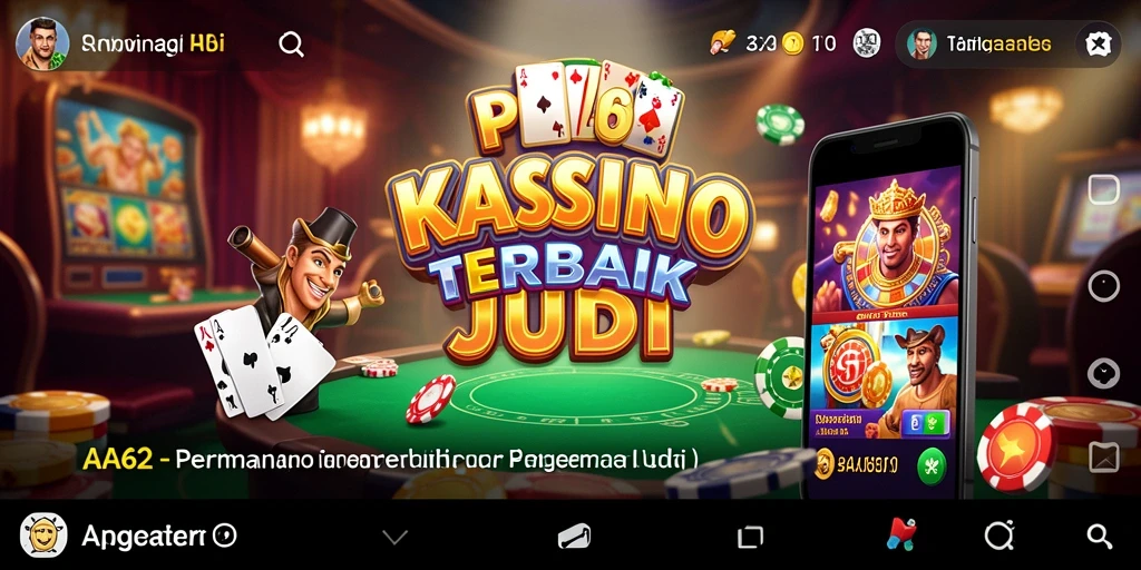Tampilan menarik dari gameplay Kasino AA62 yang menantang.