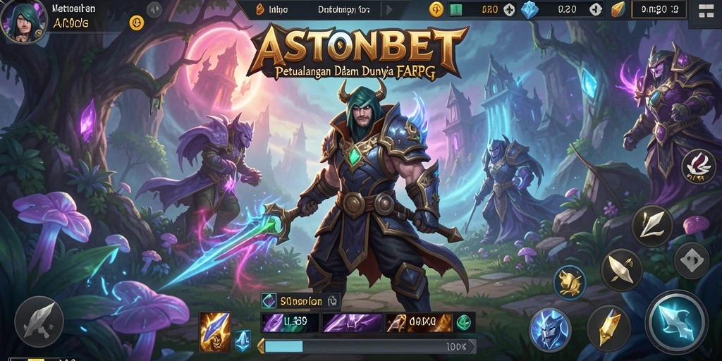 Tampilan menarik gameplay ARPG di ASTONBET.