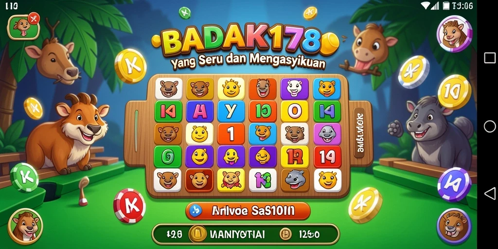 Tampilan gameplay Bingo yang seru dan interaktif.