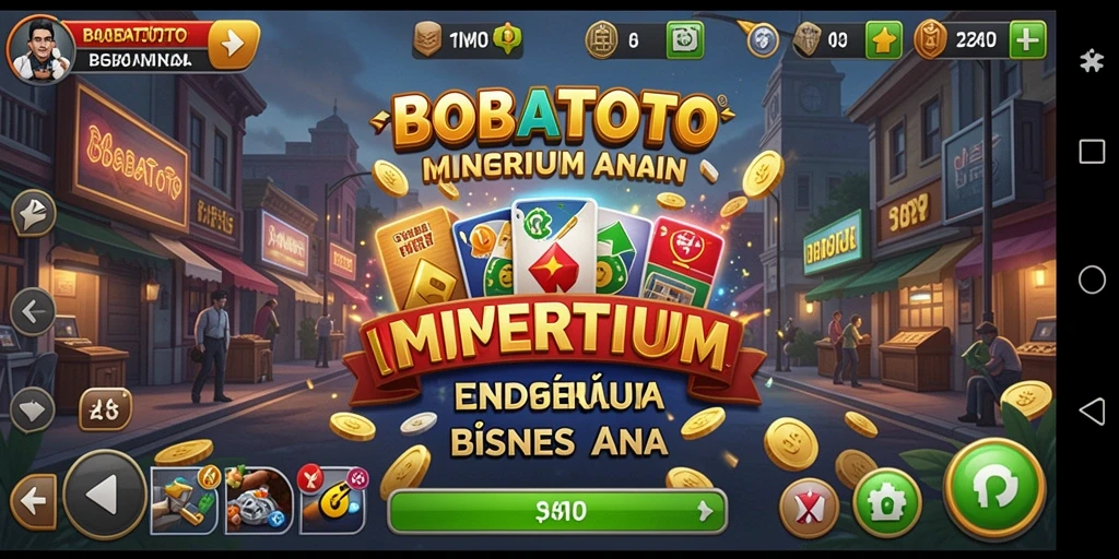 Tampilan gameplay BOBATOTO yang seru dan menantang.