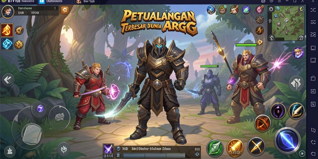 Tampilan gameplay dinamis dan grafis memukau dalam BTV168.