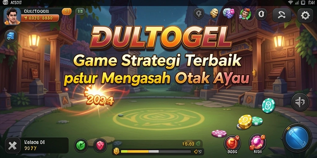Tampilan menarik dari gameplay DULTOGEL yang menantang strategi.