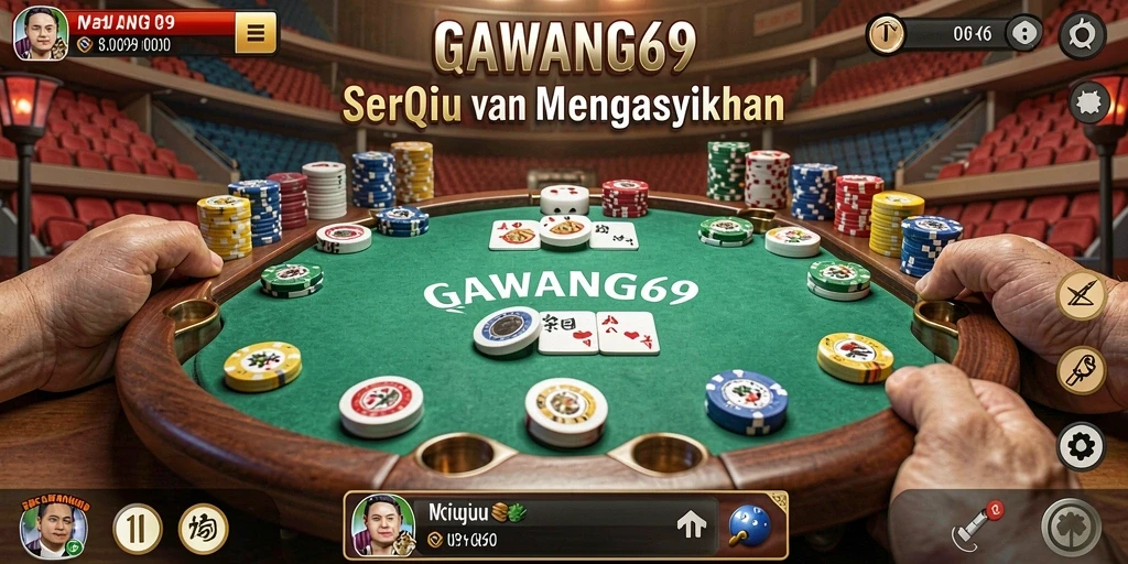 Tampilan gameplay seru dari GAWANG69 dengan pemain bersaing.