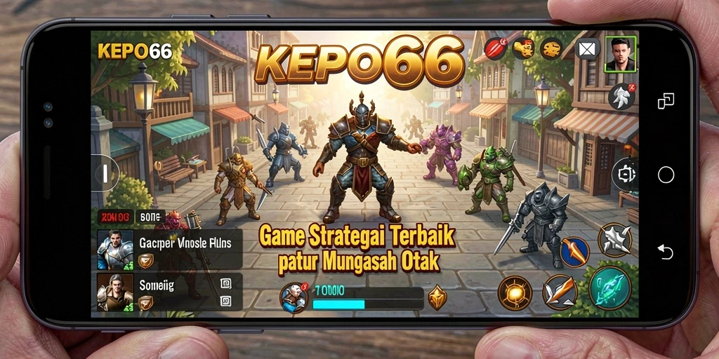 Tampilan gameplay yang menarik dan penuh strategi.