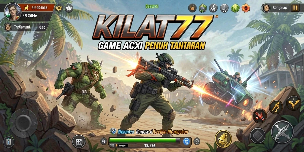 Tampilan gameplay seru KILAT77 yang penuh aksi dan tantangan.