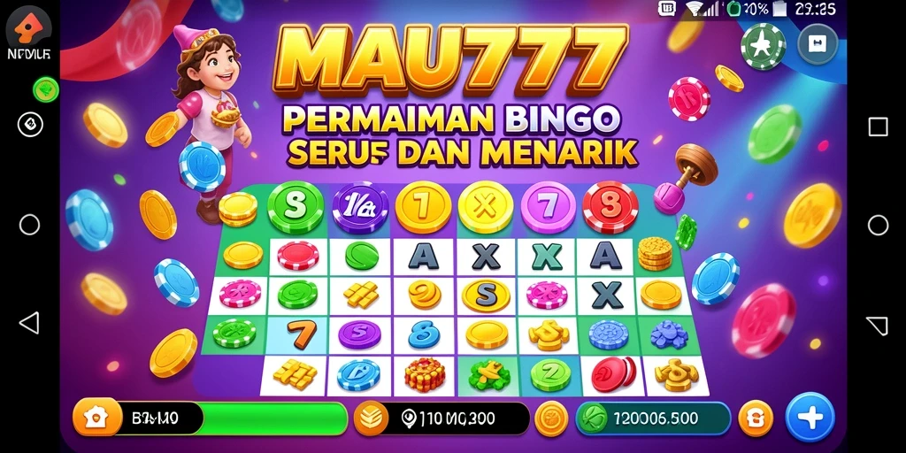 Screenshot MAU777 menampilkan pemain bingo yang seru dan interaktif.