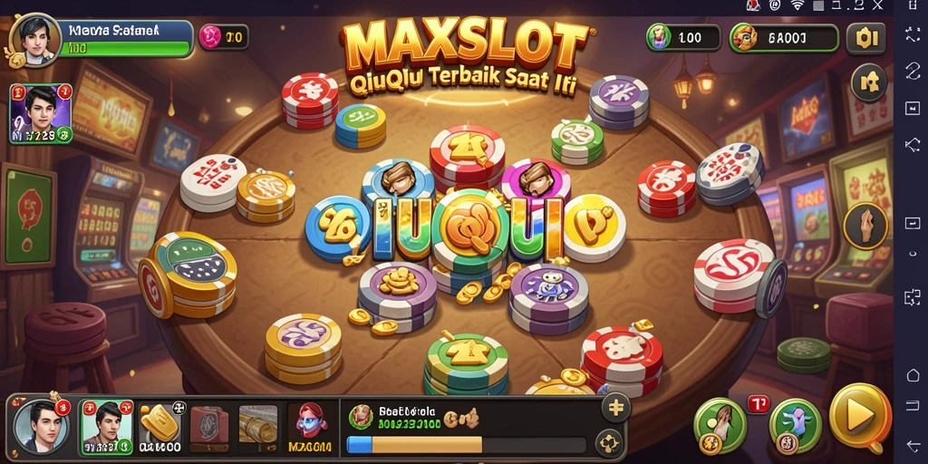 Tampilan nyata dari gameplay seru QiuQiu di MAXSLOT.