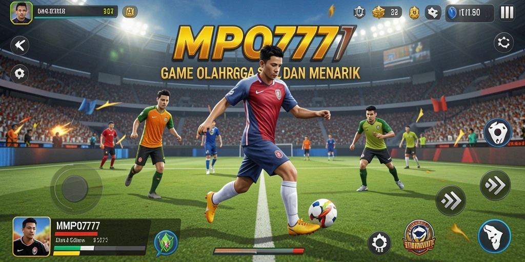Tangkapan layar MPO777 menampilkan aksi seru dalam permainan olahraga.