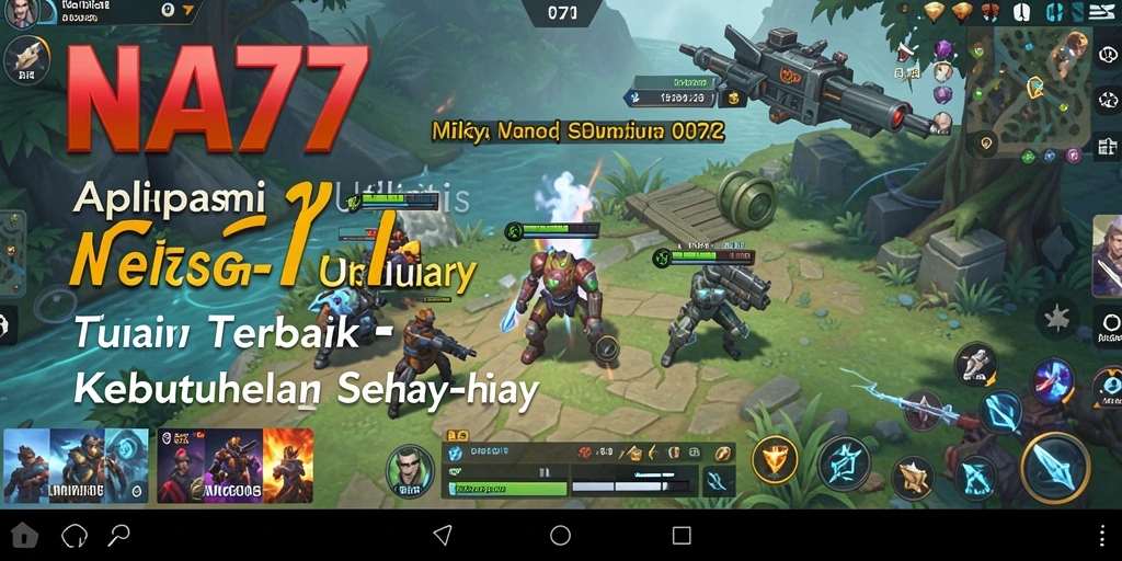 Tampilan antarmuka NA777 yang modern dan fungsional.