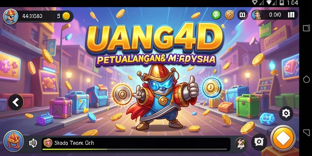 Screenshot gameplay UANG4D yang menampilkan serunya arcade.