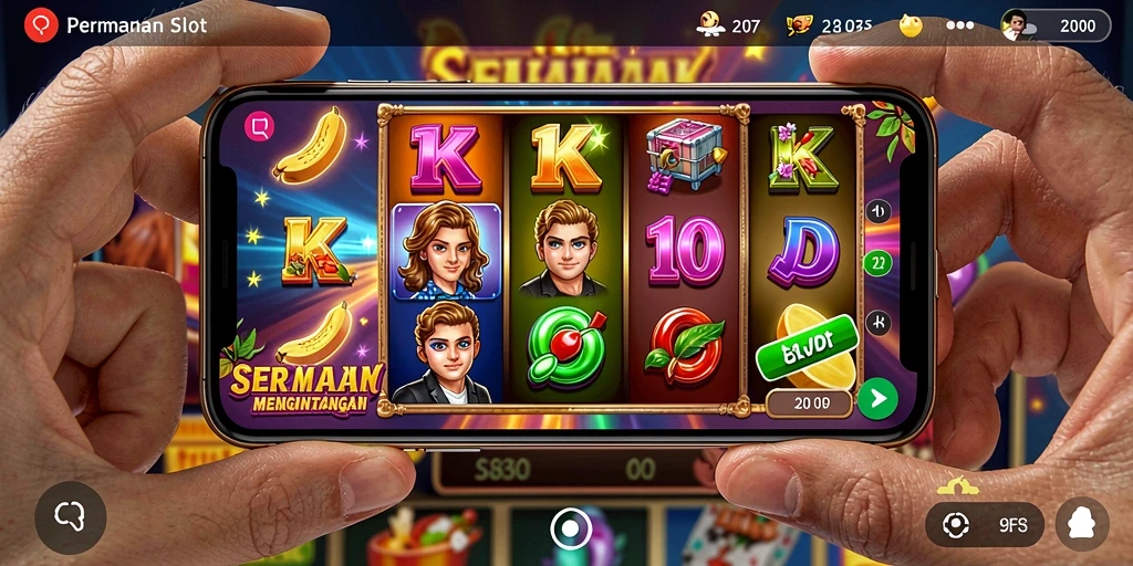 Tampilan gameplay Slot V07 yang mengasyikkan dan penuh warna.