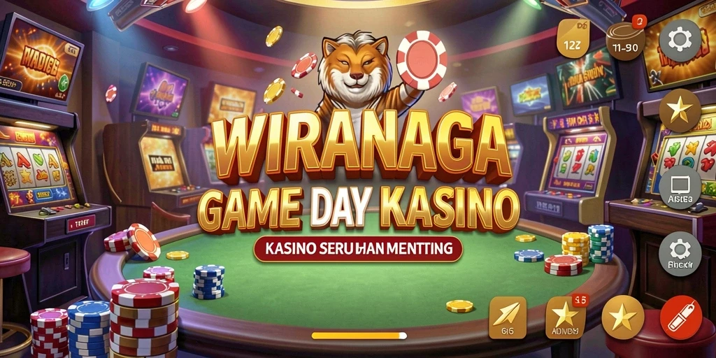 Tampilan permainan kasino WIRANAGA yang seru dan mendebarkan.