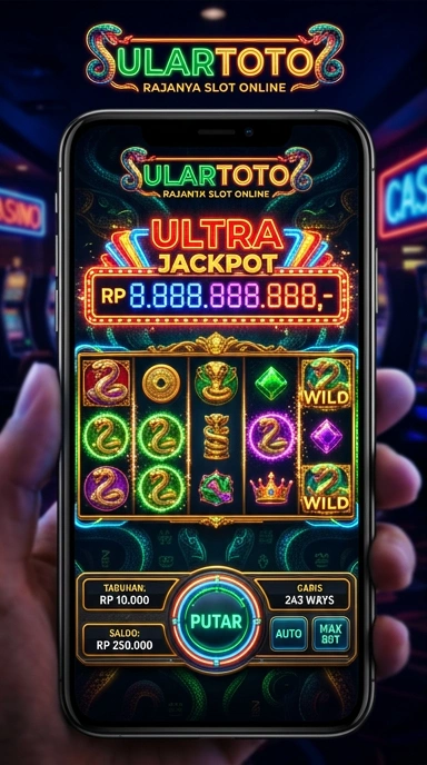 Tampilan utama aplikasi ułatoto yang menarik.
